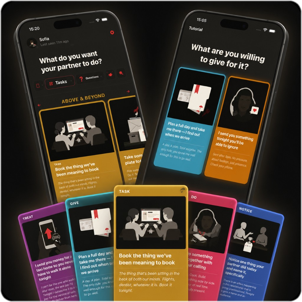your.move: task cards, locked treats and the private thread between two phones